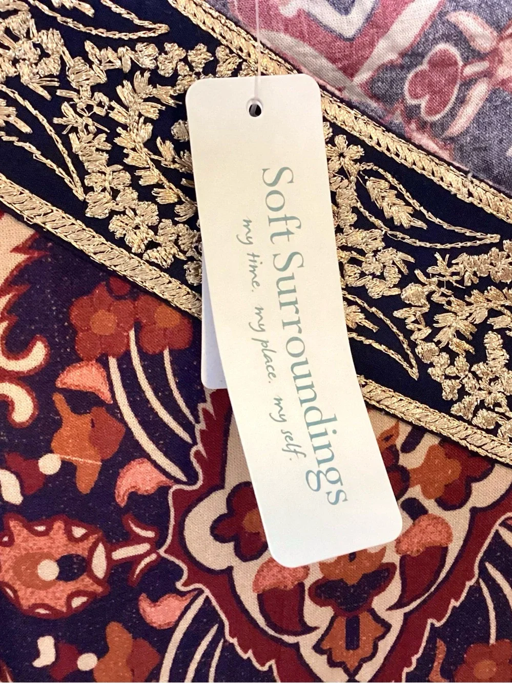 Soft Surroundings Cindra Maxi Dress Size PL
